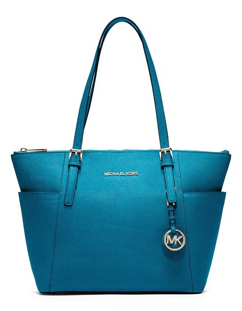 Turquoise Michael Kors handbag 